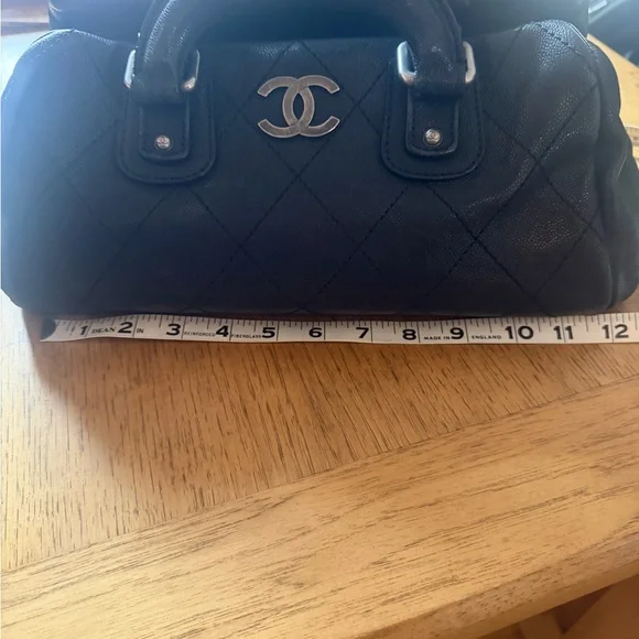 Chanel Black Quilted Satchel - Picture 5 of 11
